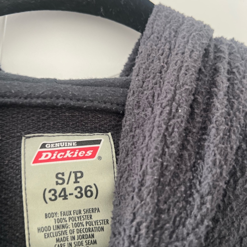Dickies Grey Fleece Hoodie - Picture 4 of 5